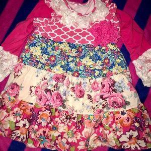 💕 Floral Pattern Shirt/Dress 💕